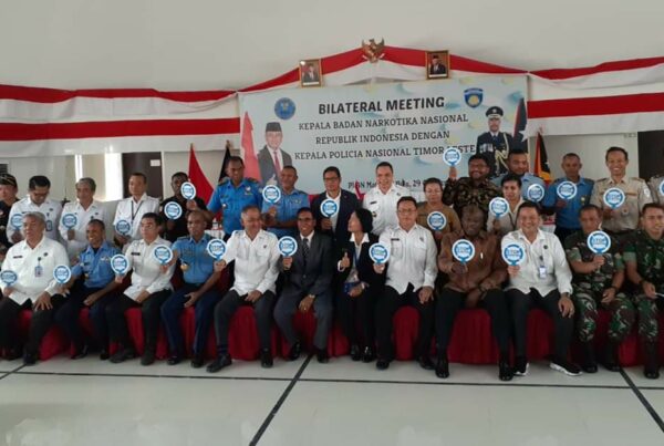 BNN RI Gelar Bilateral Meeting Dengan Kepolisian Timor Leste Untuk Perkuat Kerja Sama