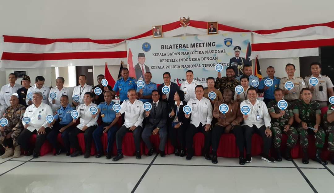 BNN RI Gelar Bilateral Meeting Dengan Kepolisian Timor Leste Untuk Perkuat Kerja Sama BNN RI Gelar Bilateral Meeting Dengan Kepolisian Timor Leste Untuk Perkuat Kerja Sama