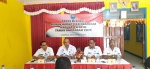 Press Release Akhir Tahun 2019 Badan Narkotika Kabupaten Belu