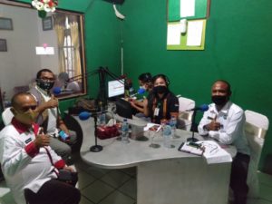 Diseminasi Informasi Melalui Kampanye (Secara Daring Di Radio Lokal) Berupa Talkshow Di Radio Misi Kalvari 106.5 FM Atambua