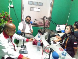 Diseminasi Informasi Melalui Kampanye (Secara Daring Di Radio Lokal) Berupa Talkshow Di Radio Misi Kalvari 106.5 FM Atambua