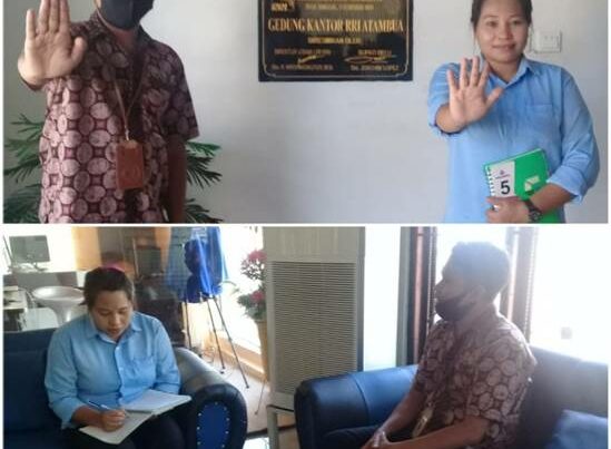 Koordinasi Pelaksanaan Kampanye Stop Narkoba Dalam Rangka HANI 2020 Secara Daring Di Radio Republik Indonesia (Rri) Atambua 91.5 FM