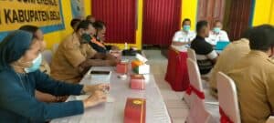 Kegiatan Rapat Koordinasi pelaksanaan Intervensi Berbasis Masyarakat Tahun 2021 di Wilayah Kabupaten Belu