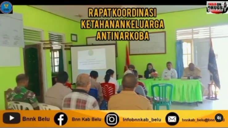 RAPAT KOORDINASI PROGRAM KETAHANAN KELUARGA ANTI NARKOBA